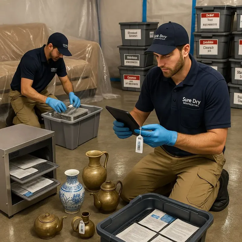 Content Protection and Restoration process in Central, LA
